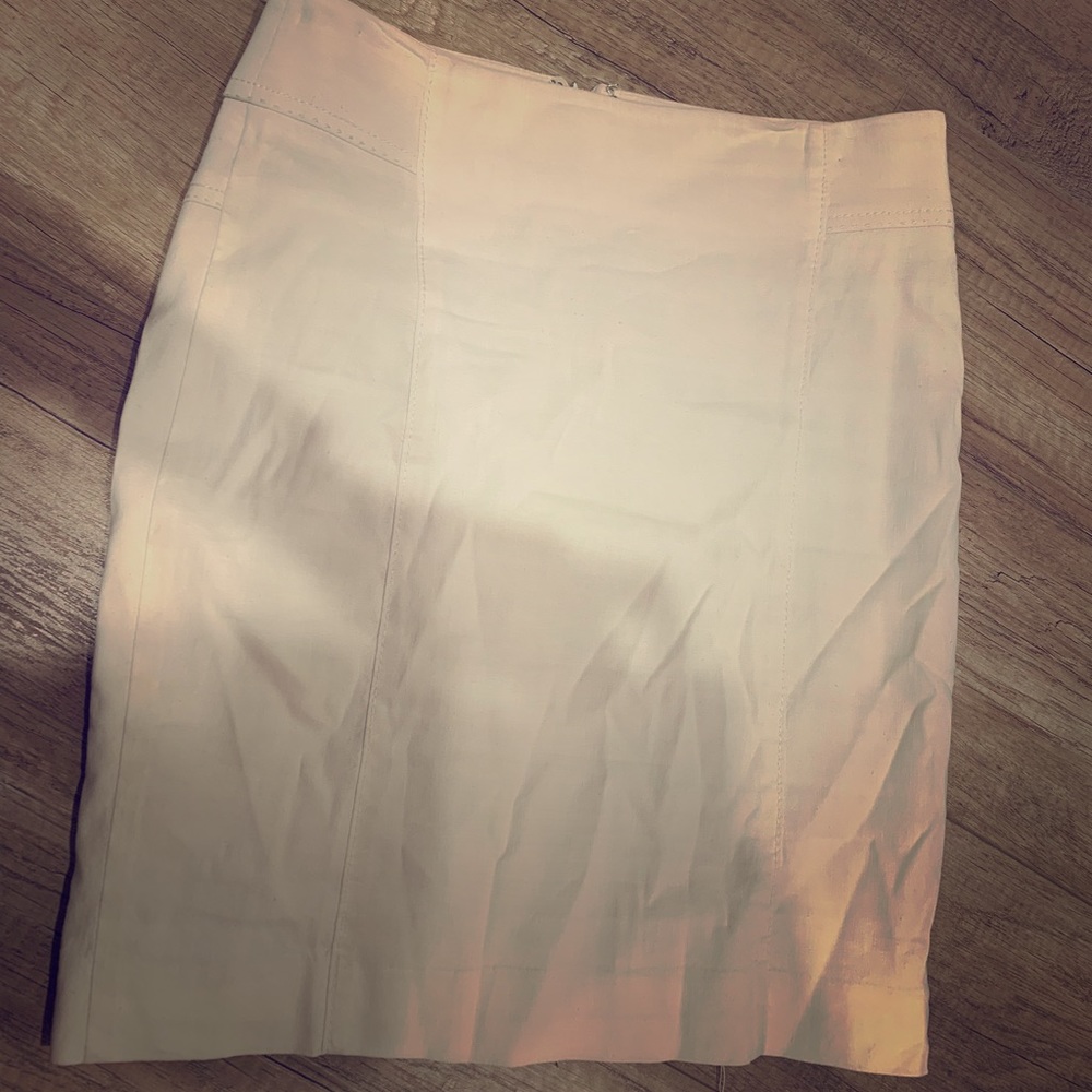 White skirt